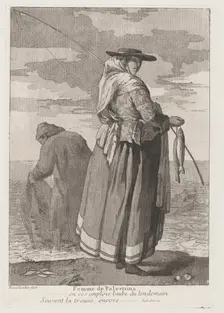 Femme de Palestrina (Woman from Pellestrina), 1775. Creator: Giovanni David