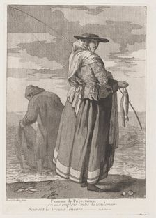 Femme de Palestrina (Woman from Pellestrina), 1775. Creator: Giovanni David