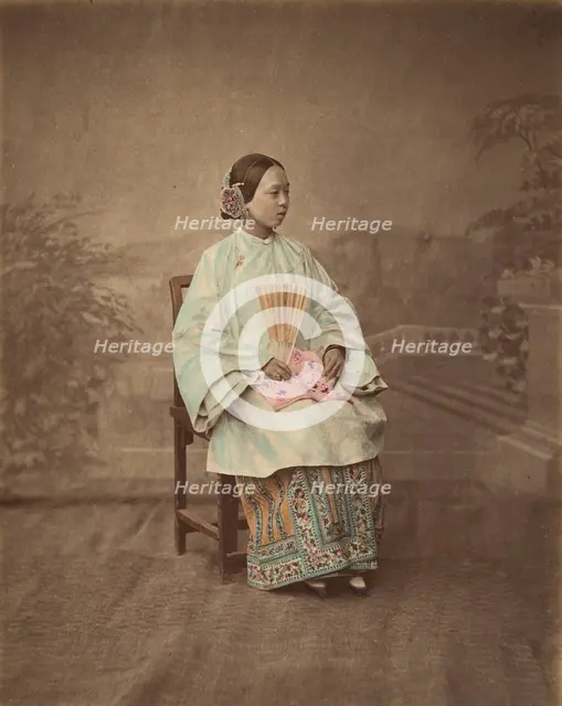 Femme du Lanxchow, 1870s. Creator: Unknown.