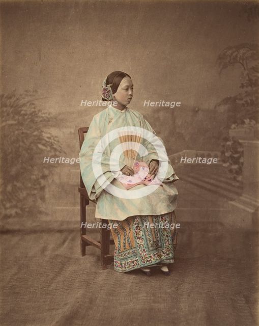 Femme du Lanxchow, 1870s. Creator: Unknown.