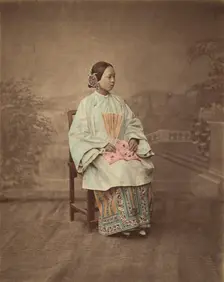Femme du Lanxchow, 1870s. Creator: Unknown