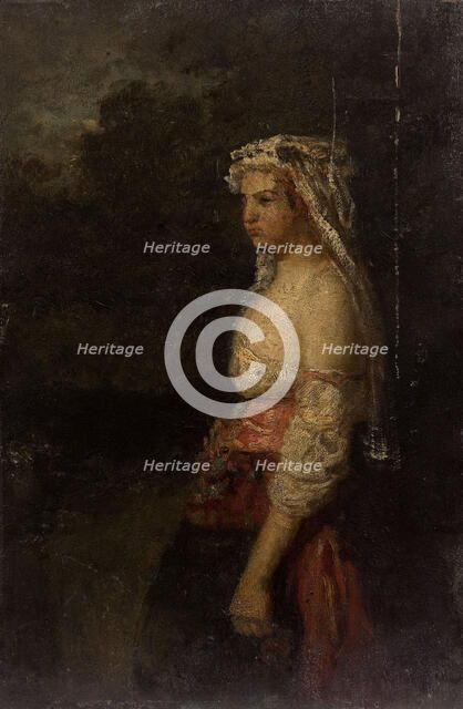 Femme du Trastevere. Creator: Felix Francois Georges Philibert Ziem.