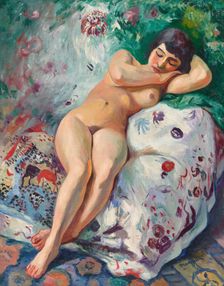 Femme endormie, petite Marie, 1911. Creator: Manguin, Henri Charles (1874-1949)