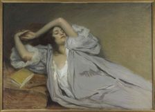 Femme étendue sur un divan, 1899