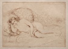 Femme nue couchée, 1906. Creator: Pierre-Auguste Renoir (French, 1841-1919)