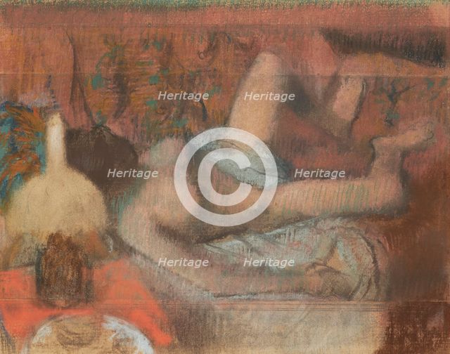 Femme nue couchée, c1889. Creator: Degas, Edgar (1834-1917).