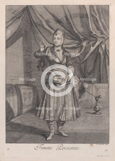 Femme Persienne, 1714-15. Creator: Unknown.