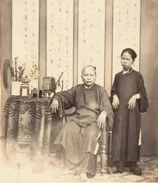Femmes Annamites, Cochinchine, 1866. Creator: Emile Gsell