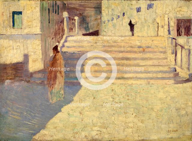 Femmes pres des Escaliers no. II, n.d. Creator: Frank Edwin Scott.