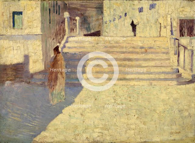 Femmes pres des Escaliers no. II, n.d. Creator: Frank Edwin Scott.