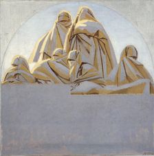 Femmes sur les terrasses, Rabat, c.1918. Creator: Bernard Boutet de Monvel