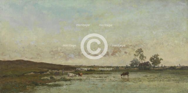 Fen in the Kempen, mid-late 19th century. Creator: Edouard Jules Joseph Huberti.