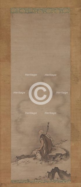 Fenggan, Hanshan, and Shide, first half of the 15th century. Creator: Reisai.