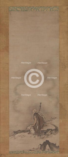 Fenggan, Hanshan, and Shide, first half of the 15th century. Creator: Reisai.