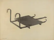 Fender Plate Warmer, c. 1938. Creator: Gordon Sanborn