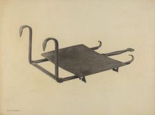Fender Plate Warmer, c. 1938. Creator: Gordon Sanborn