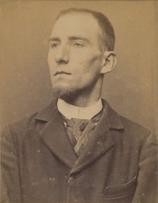 Fénéon. Félix. Clerk of the Galerie Berheim Jeune., 1894-5. Creator: Alphonse Bertillon