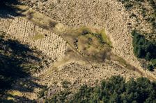 Fenworthy Circle, a Bronze Age stone circle on Dartmoor, Devon, 2025. Creator: Damian Grady