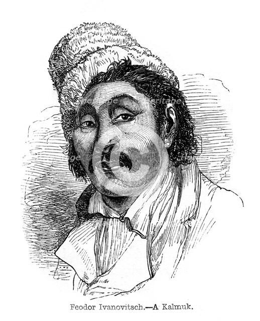 'Feodor Ivanovitsch - A Kalmuk', 1848. Artist: Unknown