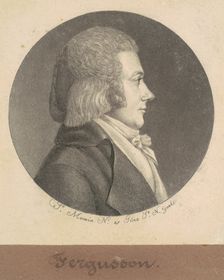 Ferguson, 1797. Creator: Charles Balthazar Julien Févret de Saint-Mémin