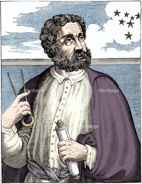 Ferdinand Magellan (c1480-c1521), Portugese navigator.  Artist: Unknown.