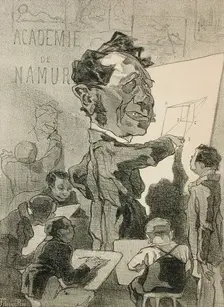 Ferdinand Marinus, 1857. Creator: Félicien Rops