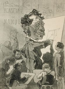 Ferdinand Marinus, 1857. Creator: Félicien Rops