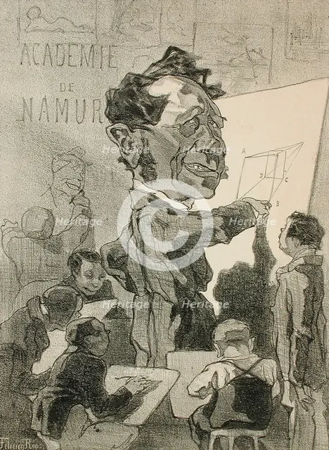 Ferdinand Marinus, 1857. Creator: Félicien Rops.