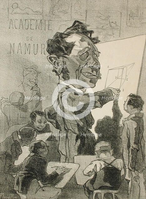 Ferdinand Marinus, 1857. Creator: Félicien Rops.