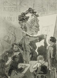 Ferdinand Marinus, 1857. Creator: Félicien Rops