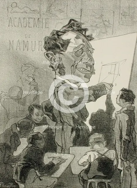 Ferdinand Marinus, 1857. Creator: Félicien Rops.