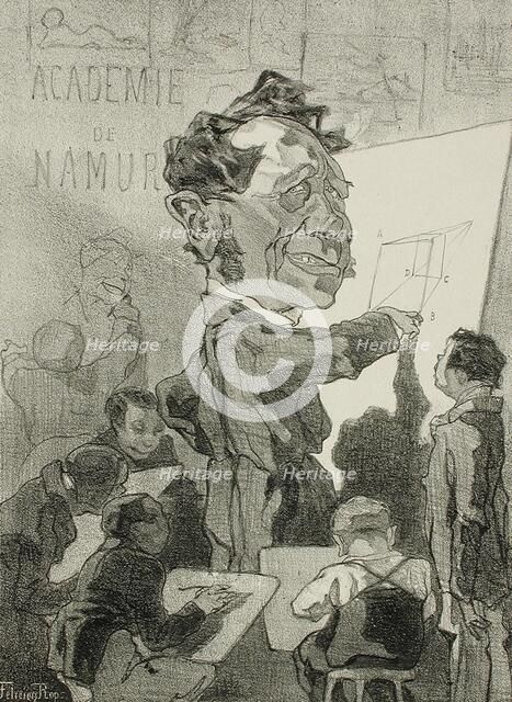 Ferdinand Marinus, 1857. Creator: Félicien Rops.