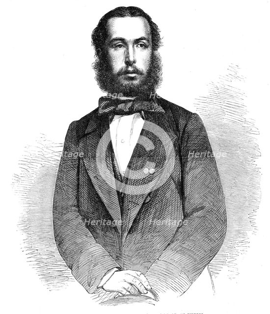 Ferdinand Maximilian of Austria, Emperor of Mexico, 1864. Creator: Unknown.