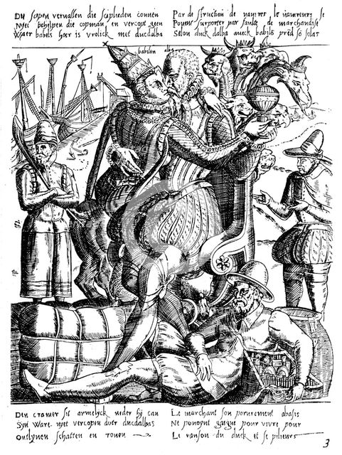 Ferdinand Alvarez de Toledo, Duke of Alva (1508-1582), Spanish general and statesman. Artist: Unknown
