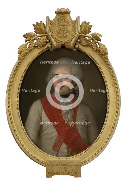 Ferdinand, Duke of Wurtemberg, fourth quarter of 18th century. Creator: Ulrika Fredrika Pasch.