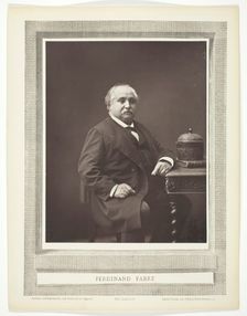Ferdinand Fabre, 1853/76. Creator: Nadar