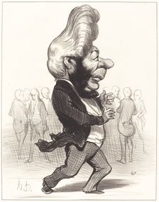 Ferdinand Favre, 1849. Creator: Honore Daumier