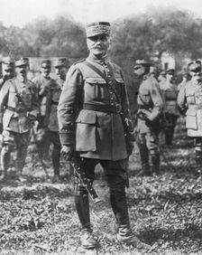 Ferdinand Foch, French general and Allied Supreme Commander in World War I, 1918