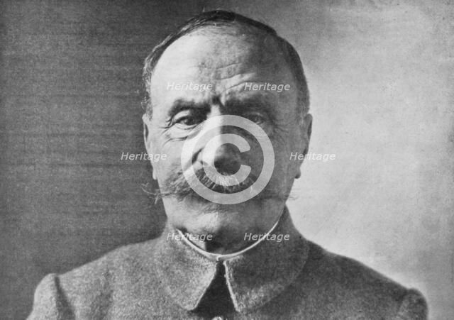 Ferdinand Foch, French general and Allied Supreme Commander in World War I, 26 March 1918. Artist: Unknown