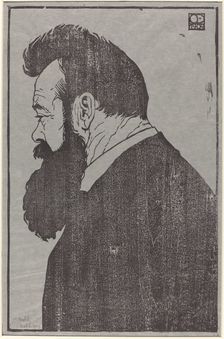 Ferdinand Hodler, 1904. Creator: Emil Orlik