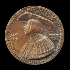 Ferdinand I, 1503-1564, Archduke of Austria 1519, Holy Roman Emperor 1556 [obverse], 1524. Creator: Unknown
