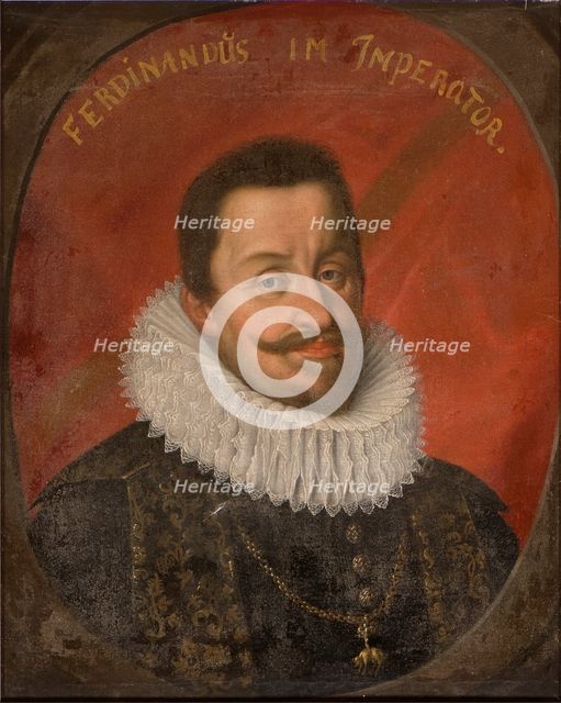 Ferdinand II, 1578-1637, Holy Roman Emperor King of Bohemia and Hungary, c17th century. Creator: Anon.