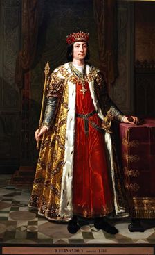 Ferdinand II of Aragon, c1848. Creator: Bernardino Montañés y Pérez