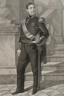 Ferdinand II of the Two Sicilies, (1810-1859), King of the Two Sicilies (1830-1859), 1854. Creator: Julio Donón