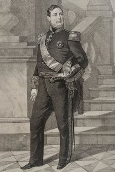 Ferdinand II of the Two Sicilies, (1810-1859), King of the Two Sicilies (1830-1859), 1854. Creator: Julio Donón