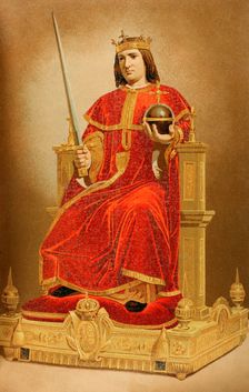 Ferdinand III of León and Castile, called the Saint (1199/1201-1252), King of Castile..., 1889. Creator: Unknown