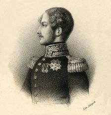 Ferdinand Phillippe. Lis. Cles. Hri. Duc d'Orleans - Prince Royal (1810-1842), c1830. Creator: Francois-Seraphin Delpech