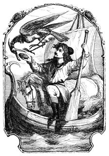 Ferdinand the Faithful and Ferdinand the Unfaithful 1901. Artist: Edward Henry Wehnert