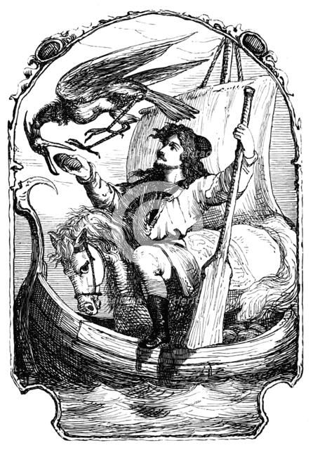 'Ferdinand the Faithful and Ferdinand the Unfaithful', 1901. Artist: Edward Henry Wehnert.