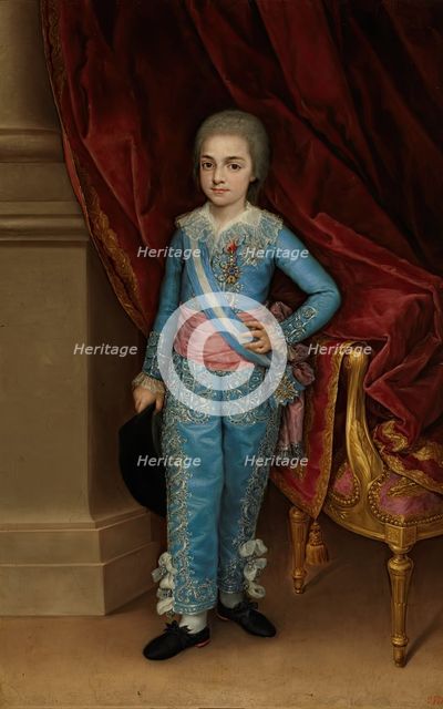 Ferdinand VII as a boy, 1792. Creator: Ramón Bayeu.